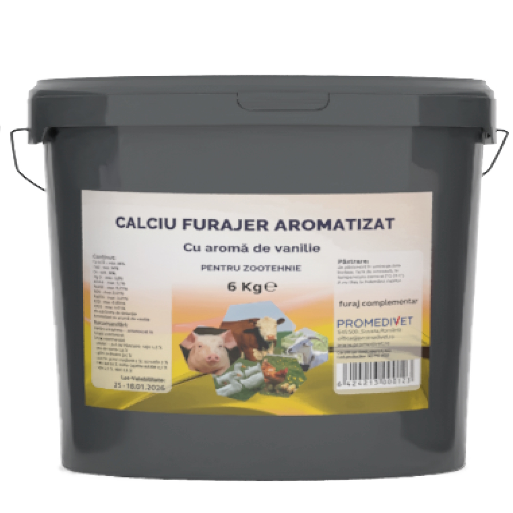 Calciu furajer aromatizat 6kg