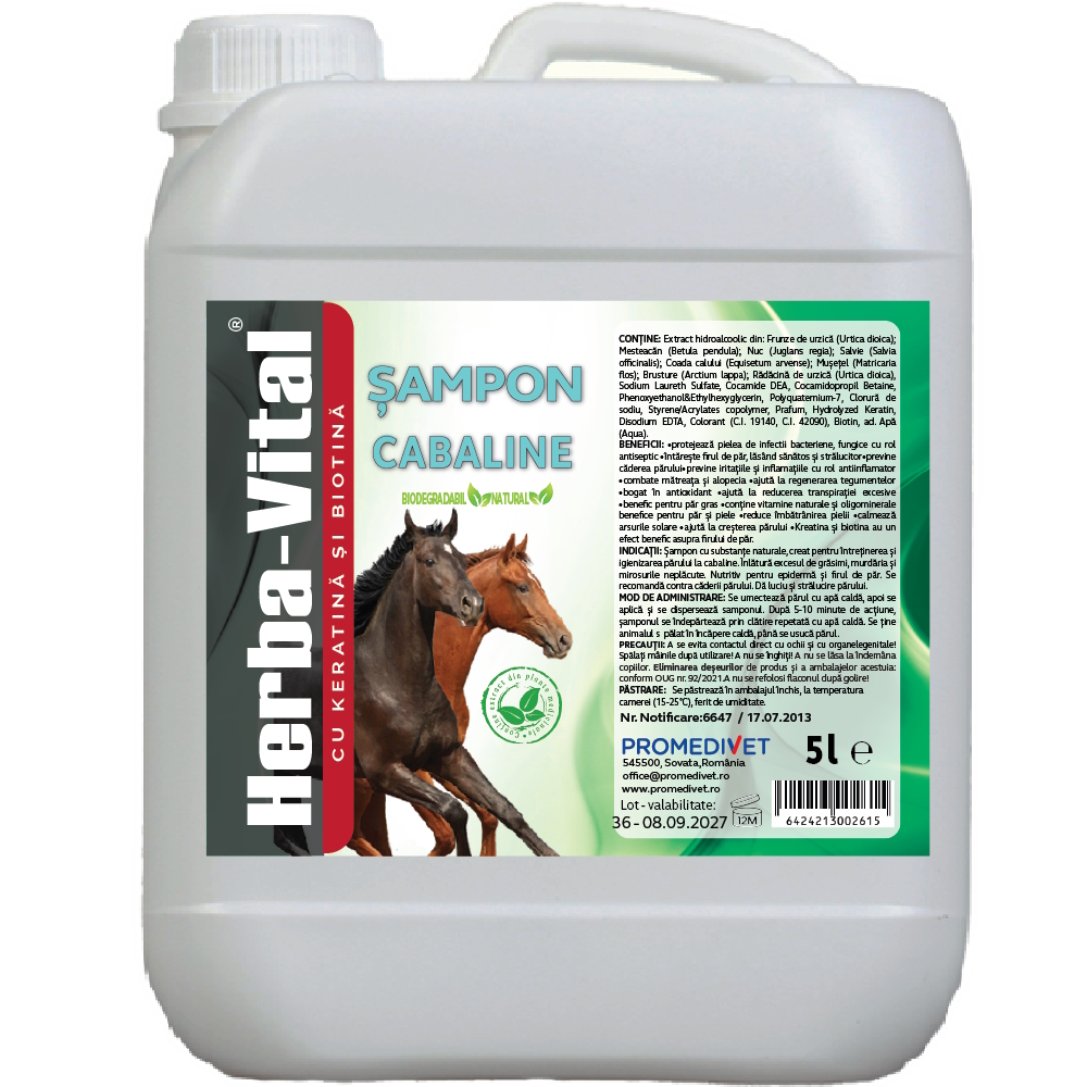 Sampon herba vital cabaline 5l