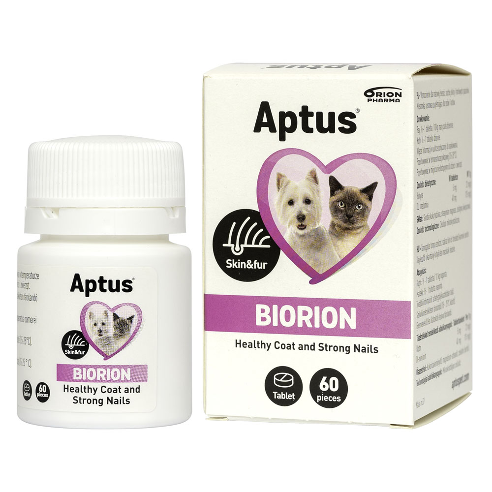 Aptus Biorion tablete pentru piele, blană și unghii, 60 tablete