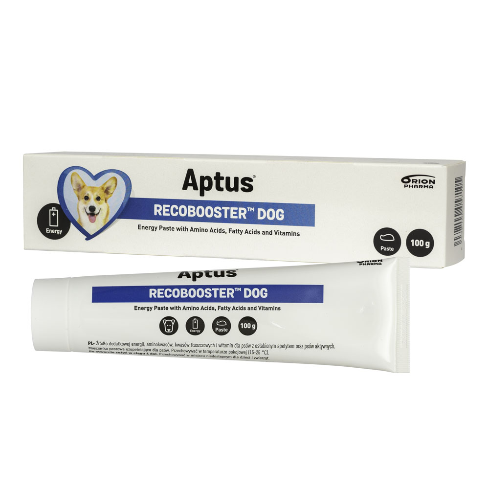 Aptus Recobooster pastă energizantă pentru câini în recuperare, 100 g