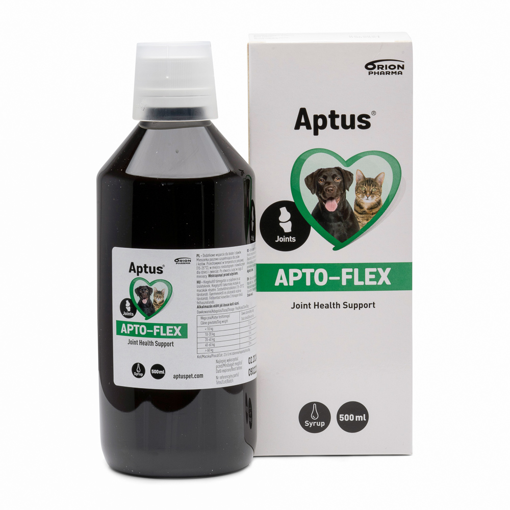 Aptus Apto-Flex sirop pentru articulații, câini și pisici, 500 ml
