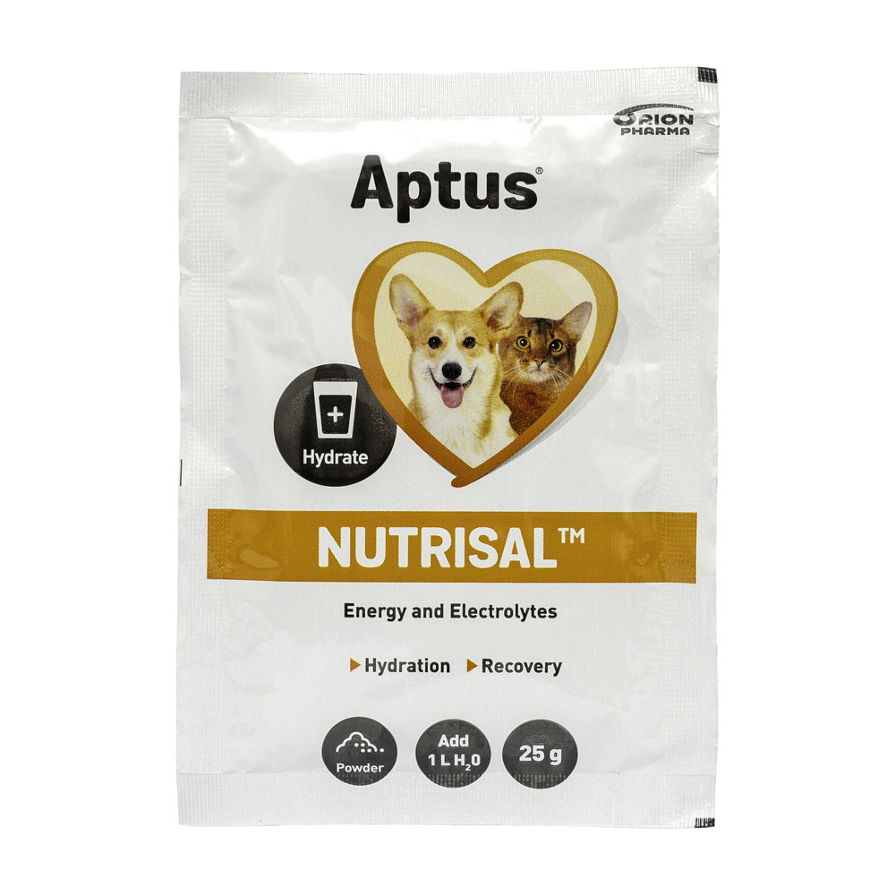 Aptus Nutrisal pulbere pentru rehidratare, câini și pisici, 25 g