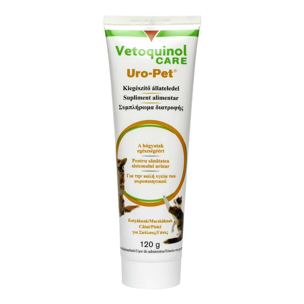 Uro-Pet gel pentru tractul urinar, câini și pisici, 120 g