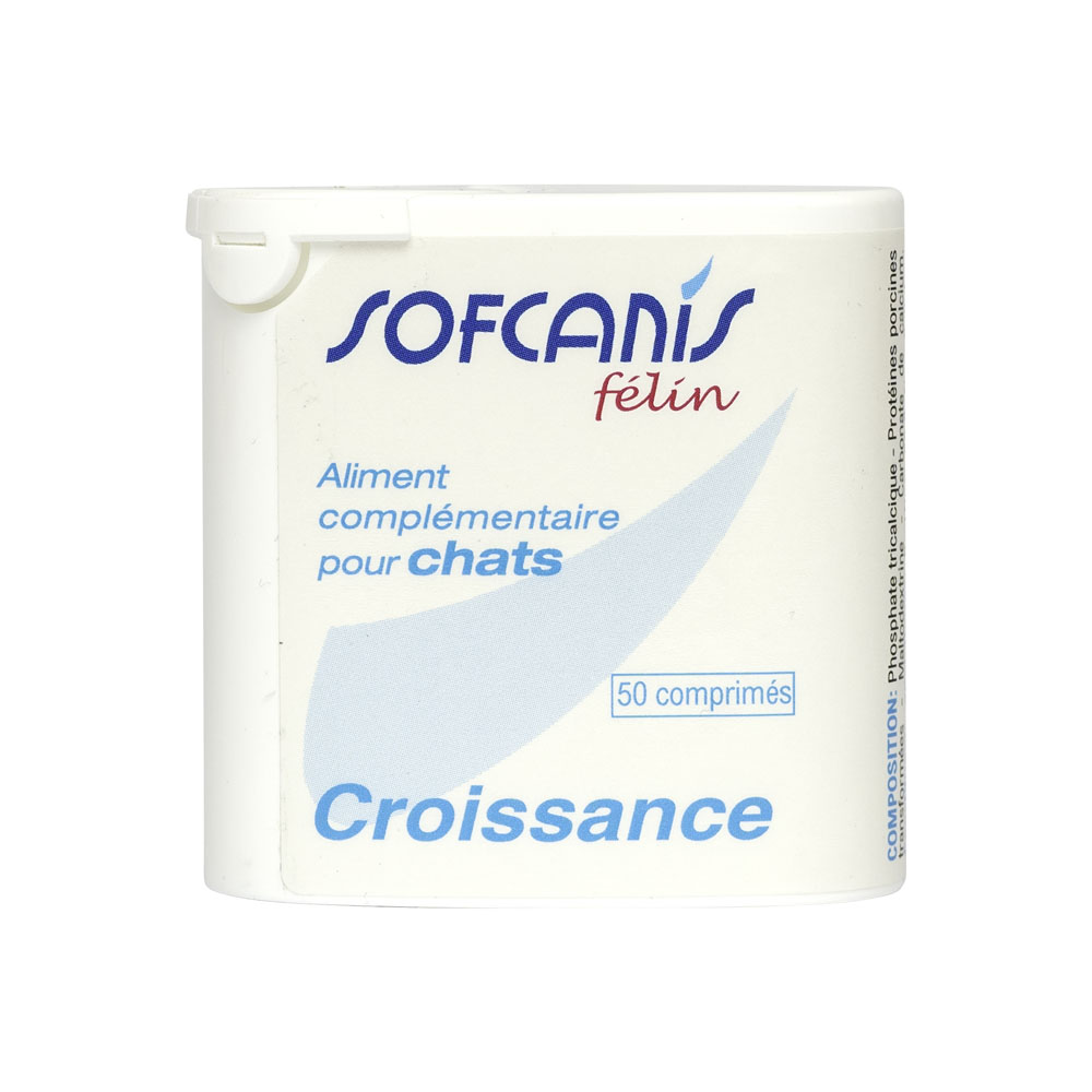 Sofcanis Felin Croissance pentru pisoi, 50 comprimate