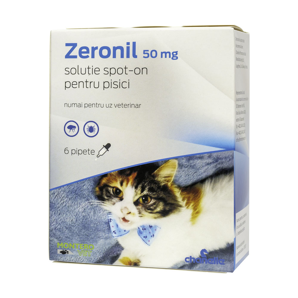 Zeronil 50mg pisica 6 pip