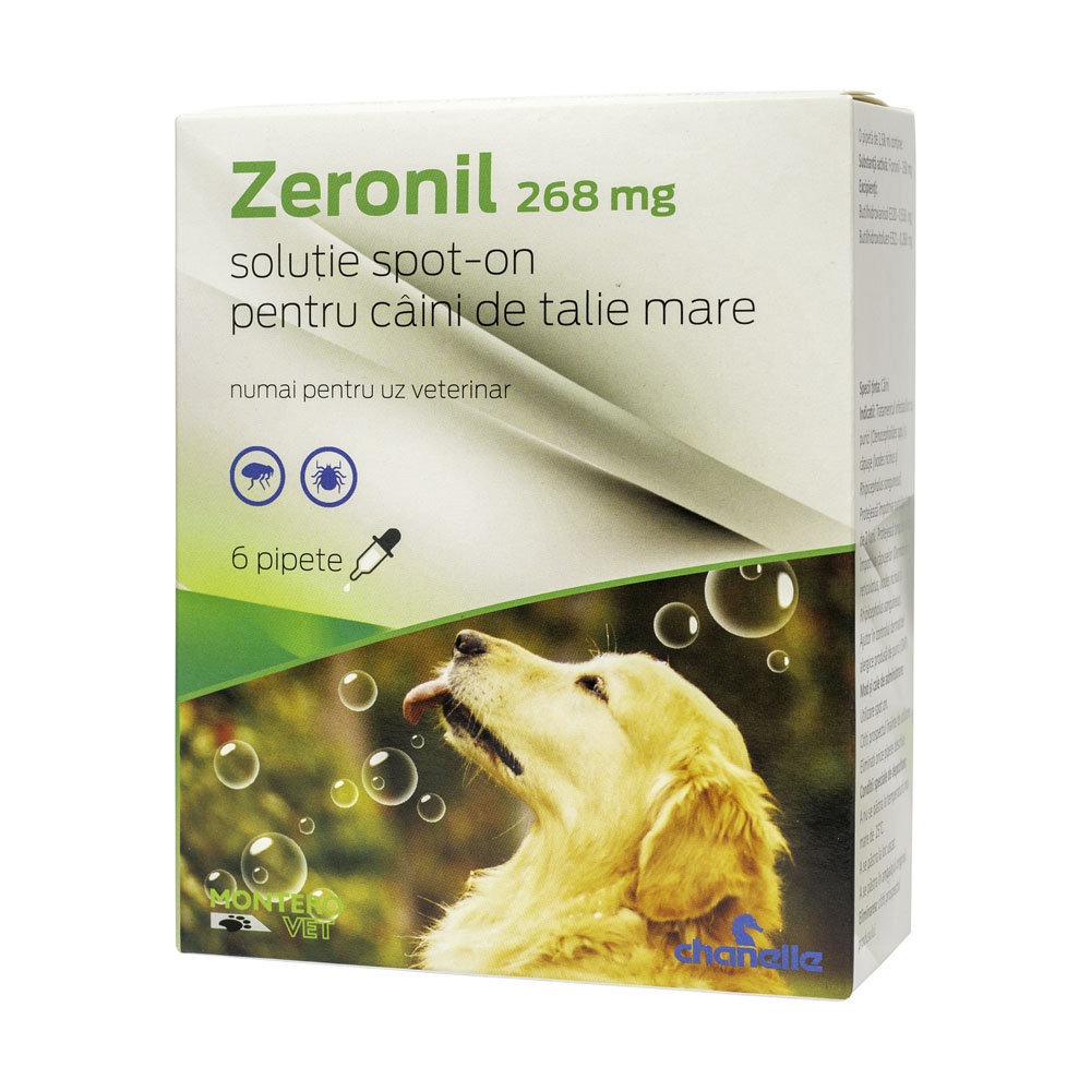 Zeronil 268mg dog (>20-40kg) 6pip