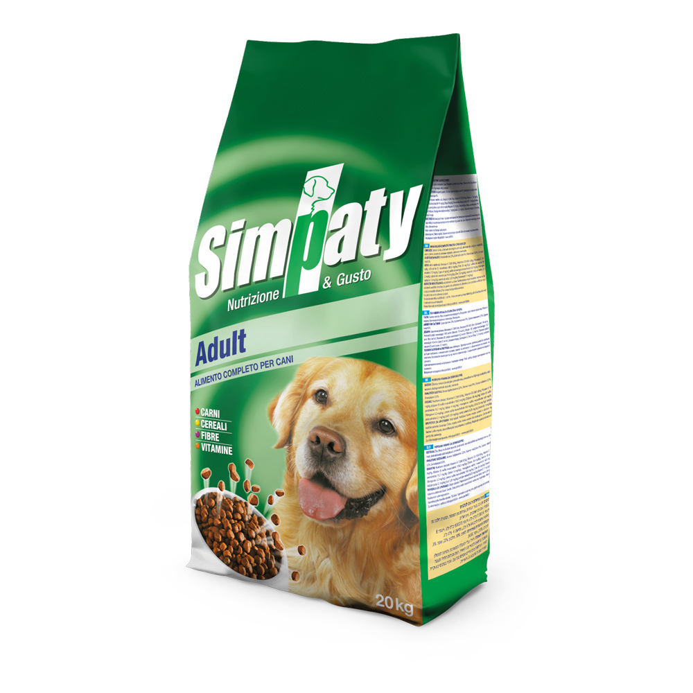 Hrană uscată pentru câini Simpaty Adult Completo, 20 kg