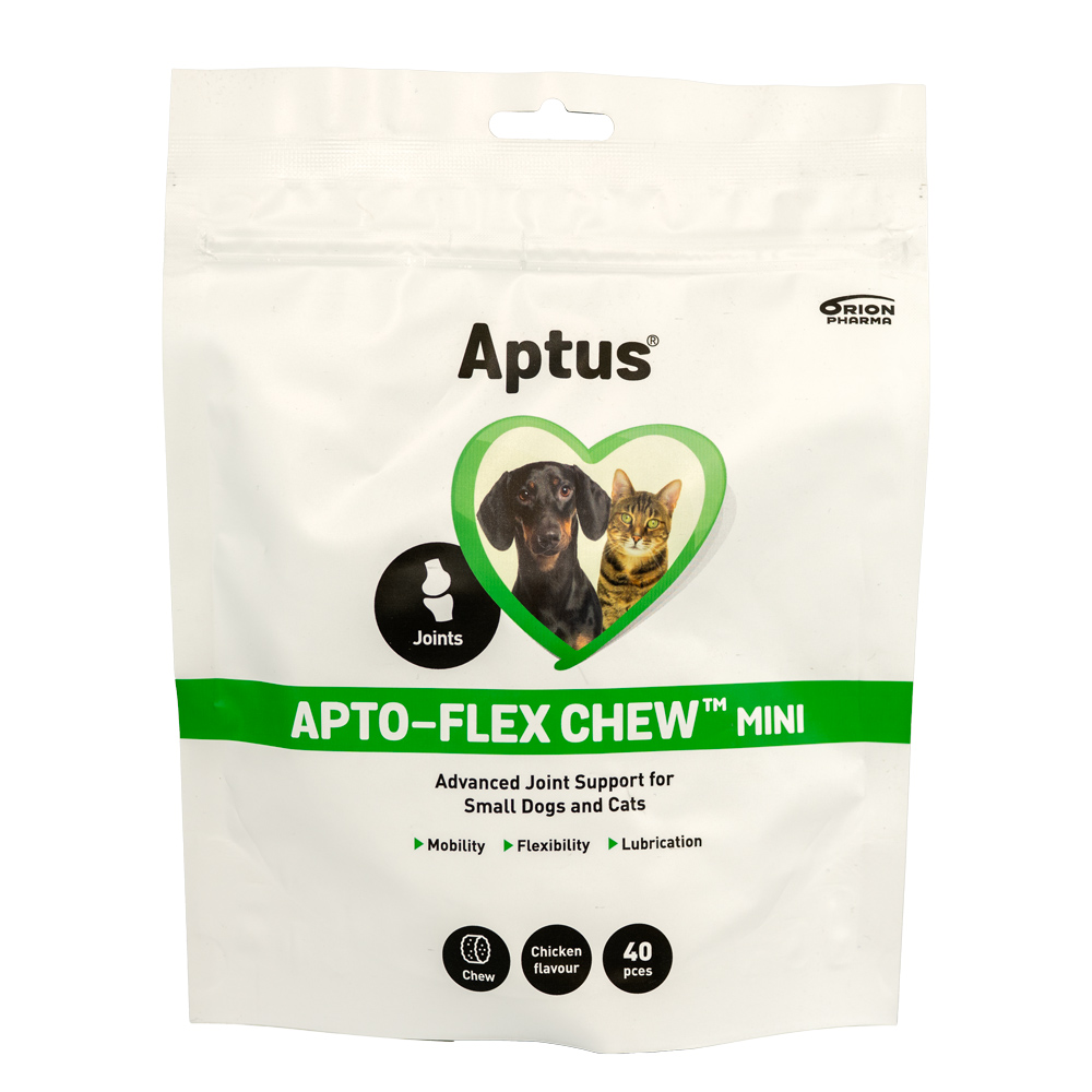 Aptus Apto-Flex Chew Mini tablete masticabile pentru articulații, câini mici și pisici, 40 tablete