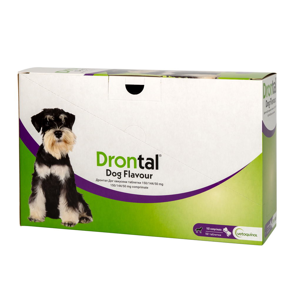 Drontal dog flavour 6tb 17 blistere
