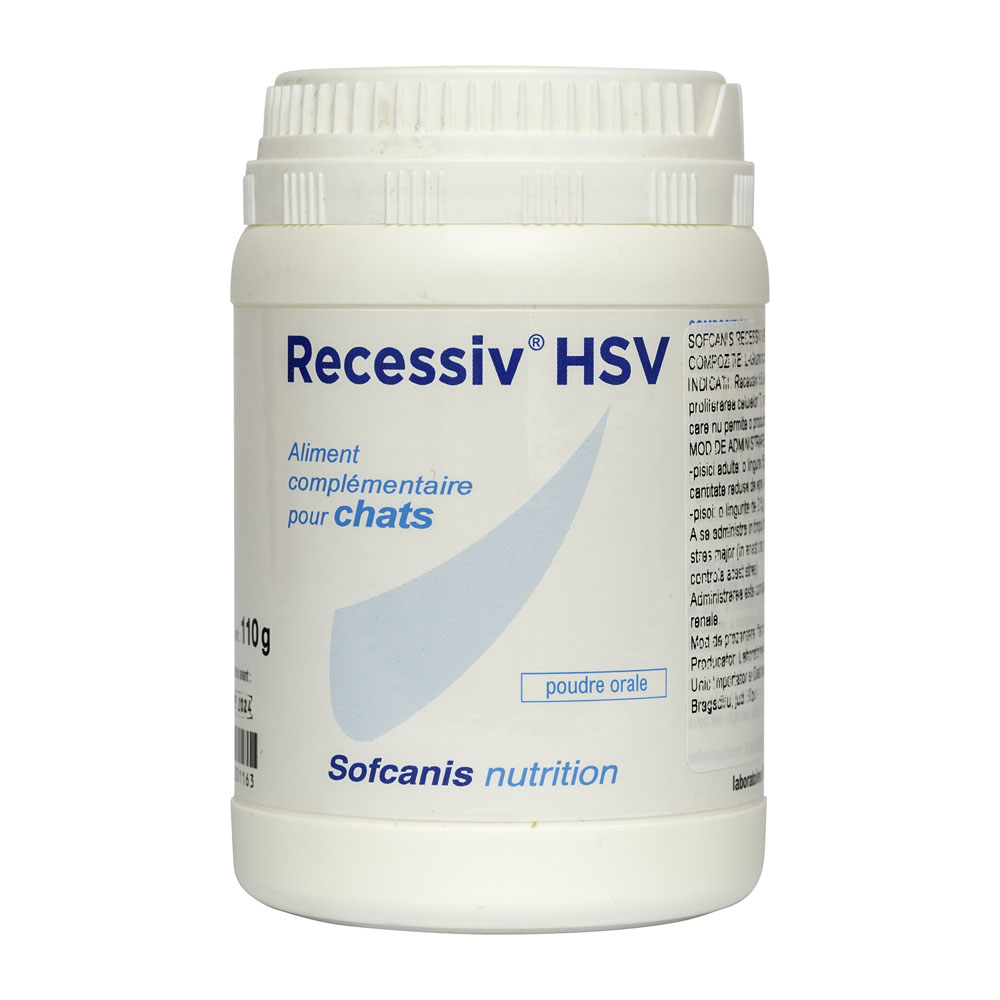 Sofcanis Recessiv HSV pentru imunitate, pisici, 110 g