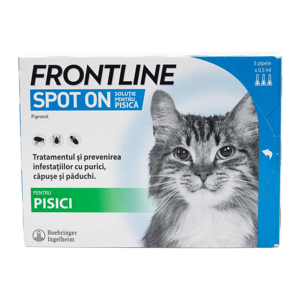 Frontline SPOT ON Pisica 3pip