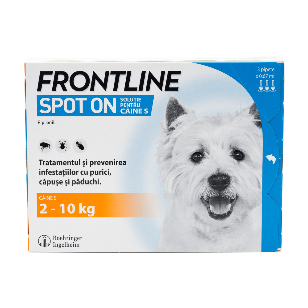 Frontline SPOT ON S 2-10 kg 3pip
