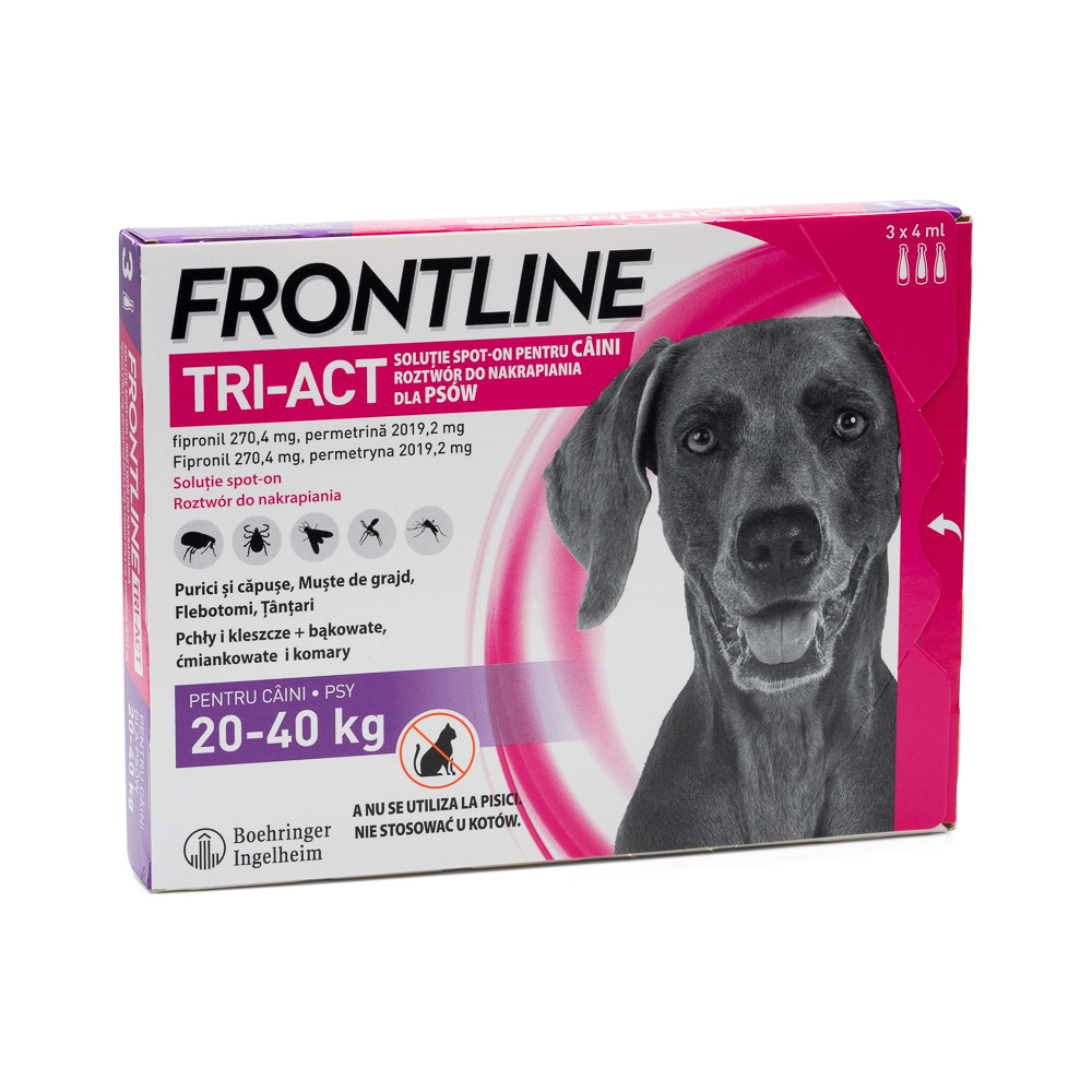Frontline TRI-ACT L 20-40 kg 3pip