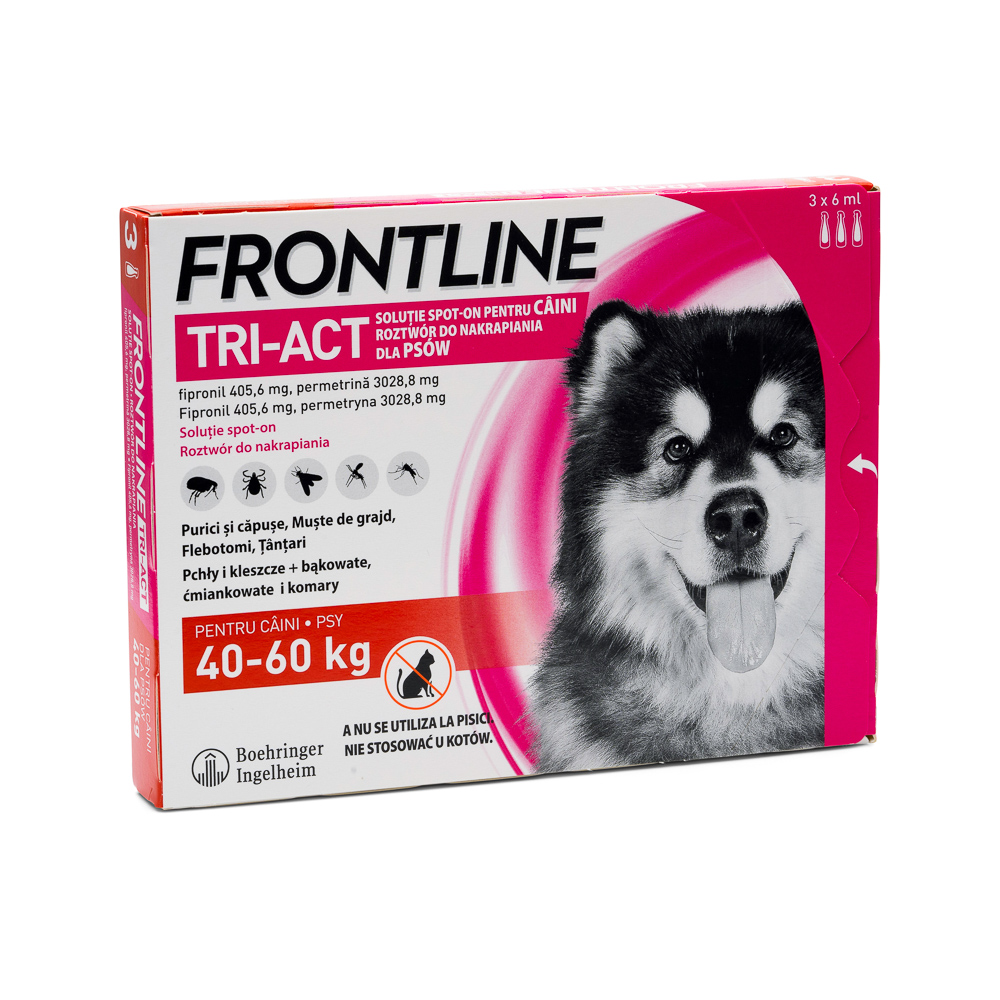 Frontline TRI-ACT XL 40-60 kg 3pip
