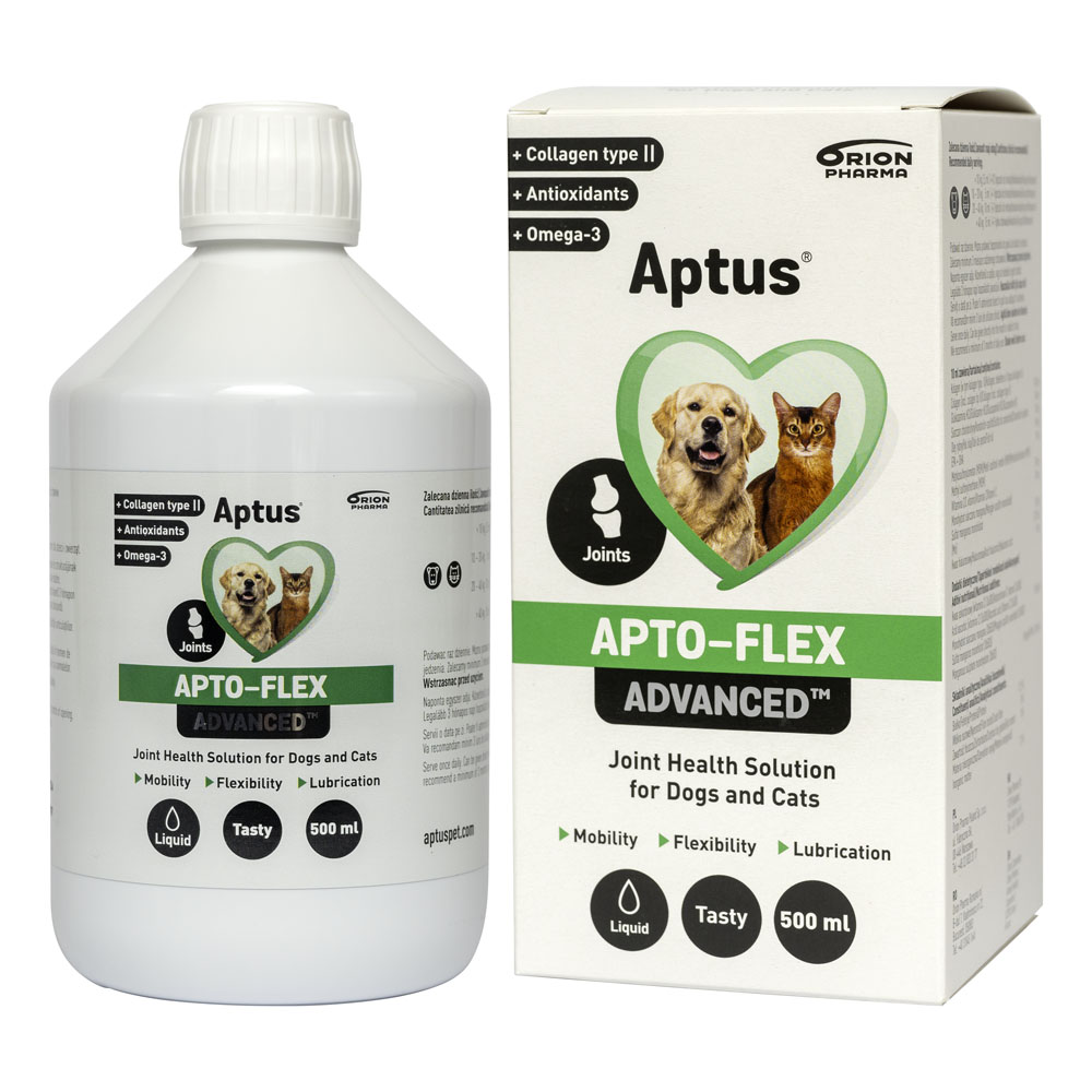 Aptus Apto-Flex Advanced sirop pentru articulații, câini și pisici, 500 ml