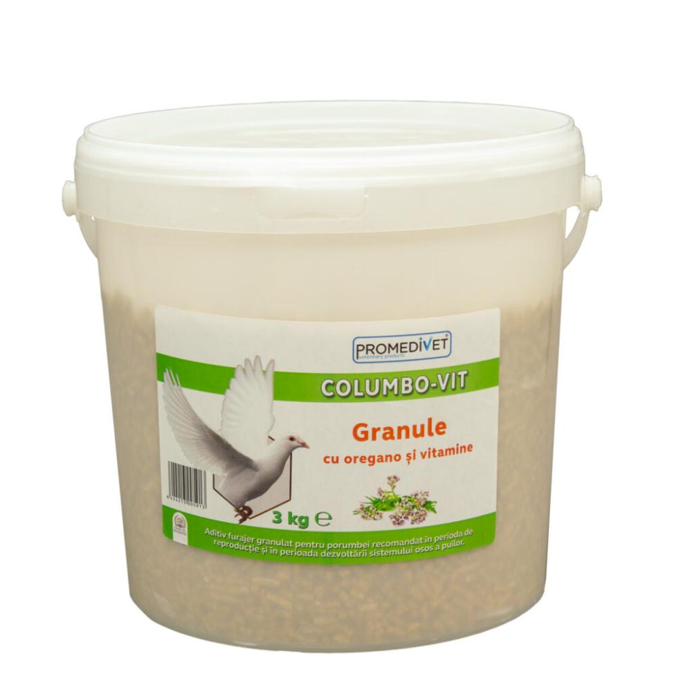 Columbo-Vit granule cu oregano și vitamine pentru porumbei, 3 kg
