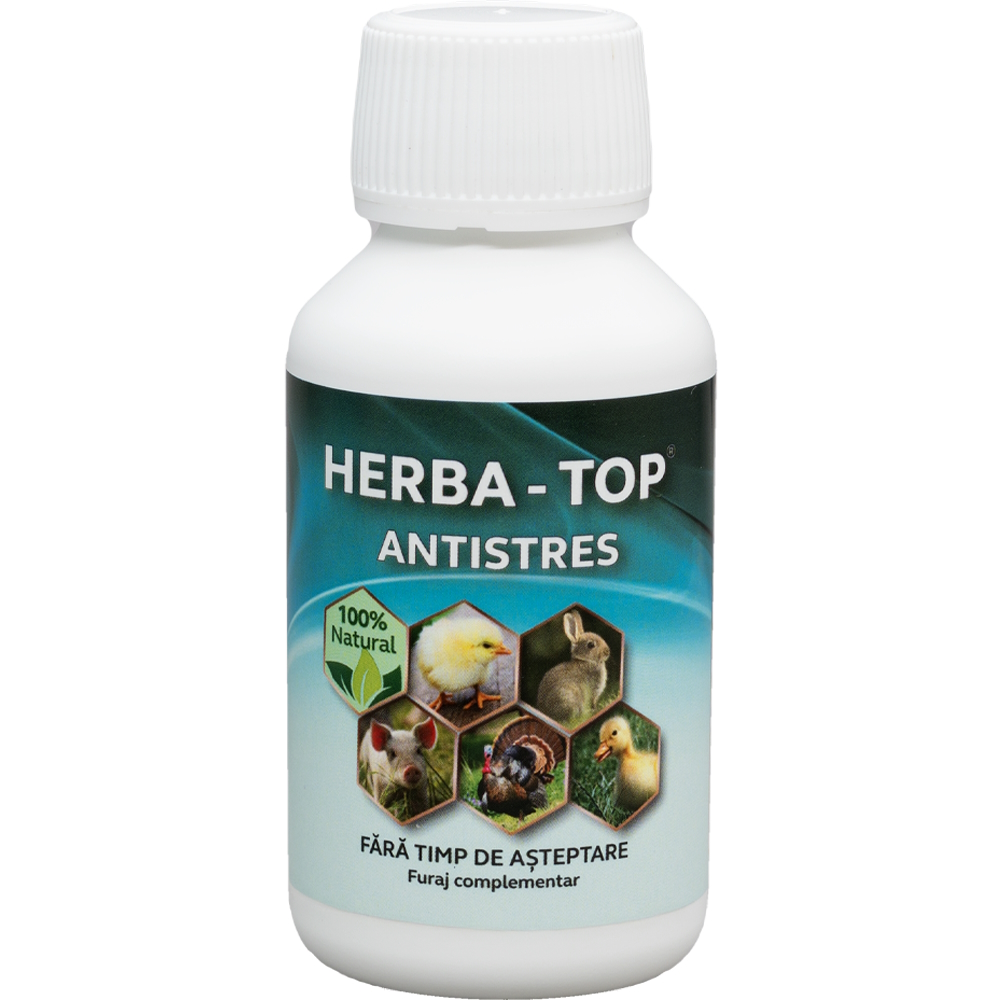 Herba-Top Antioxidant, extract de plante pentru păsări, 100 ml