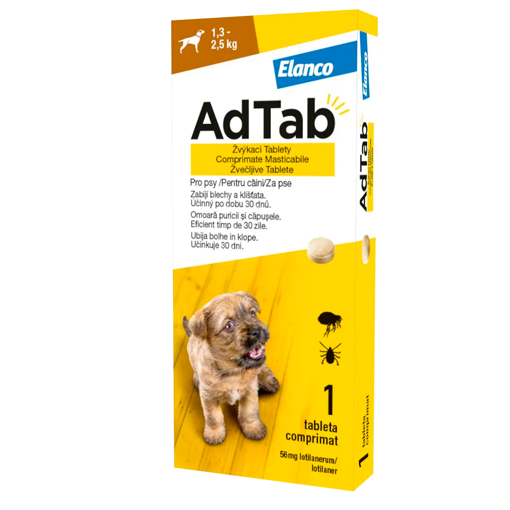 Adtab dog 56.25mg 1tb