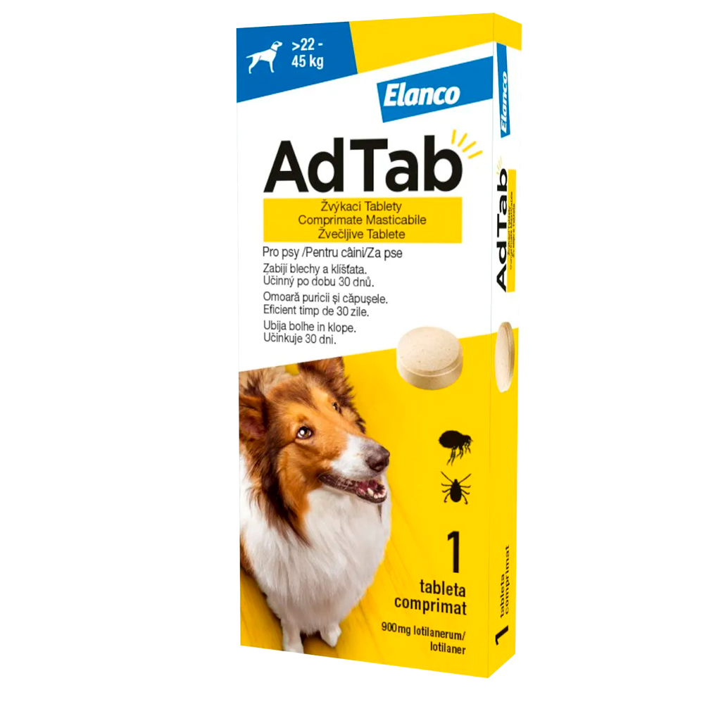 Adtab dog 900mg 1tb