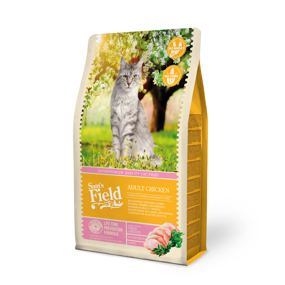 Sam's field cat adult chicken 2,5 kg