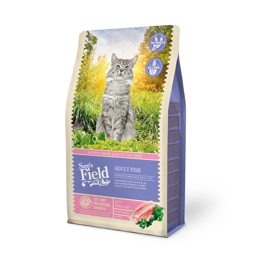 Sam's field cat adult fish 2,5 kg