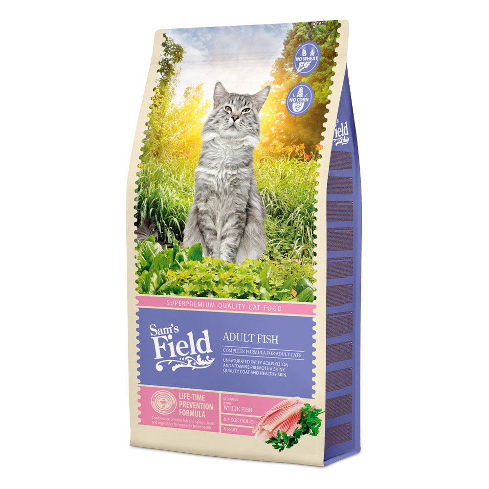 Sam's field cat adult fish 7,5 kg