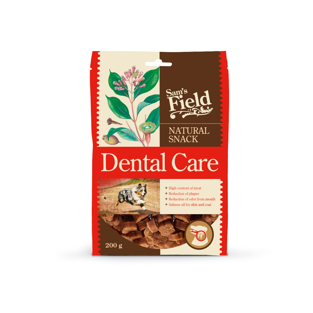 Recompense funcționale pentru câini Sam's Field Dental Care, 200 g