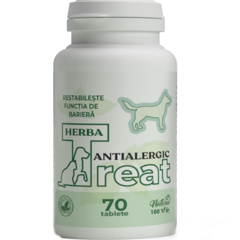 Herba-Treat tablete antialergic cutii 70tb