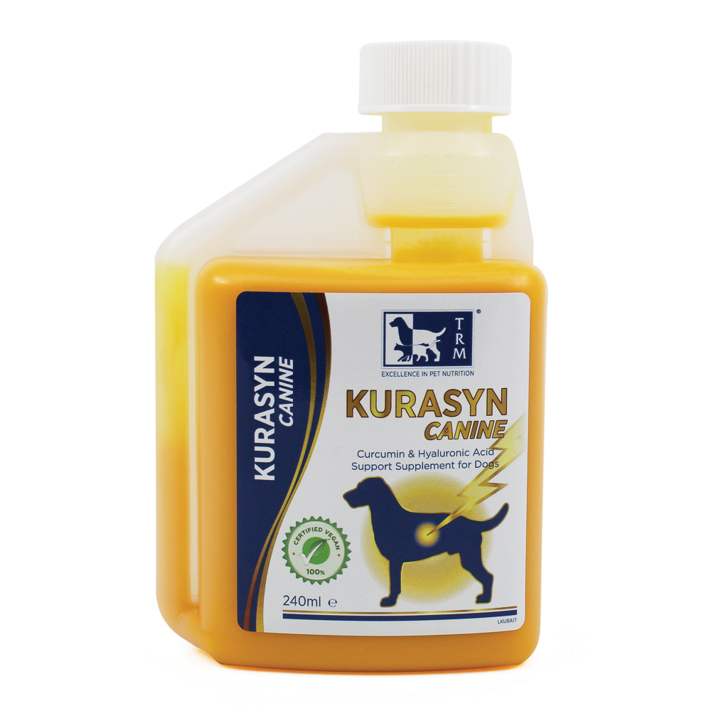 Kurasyn Canine supliment cu curcumină pentru câini, 240 ml