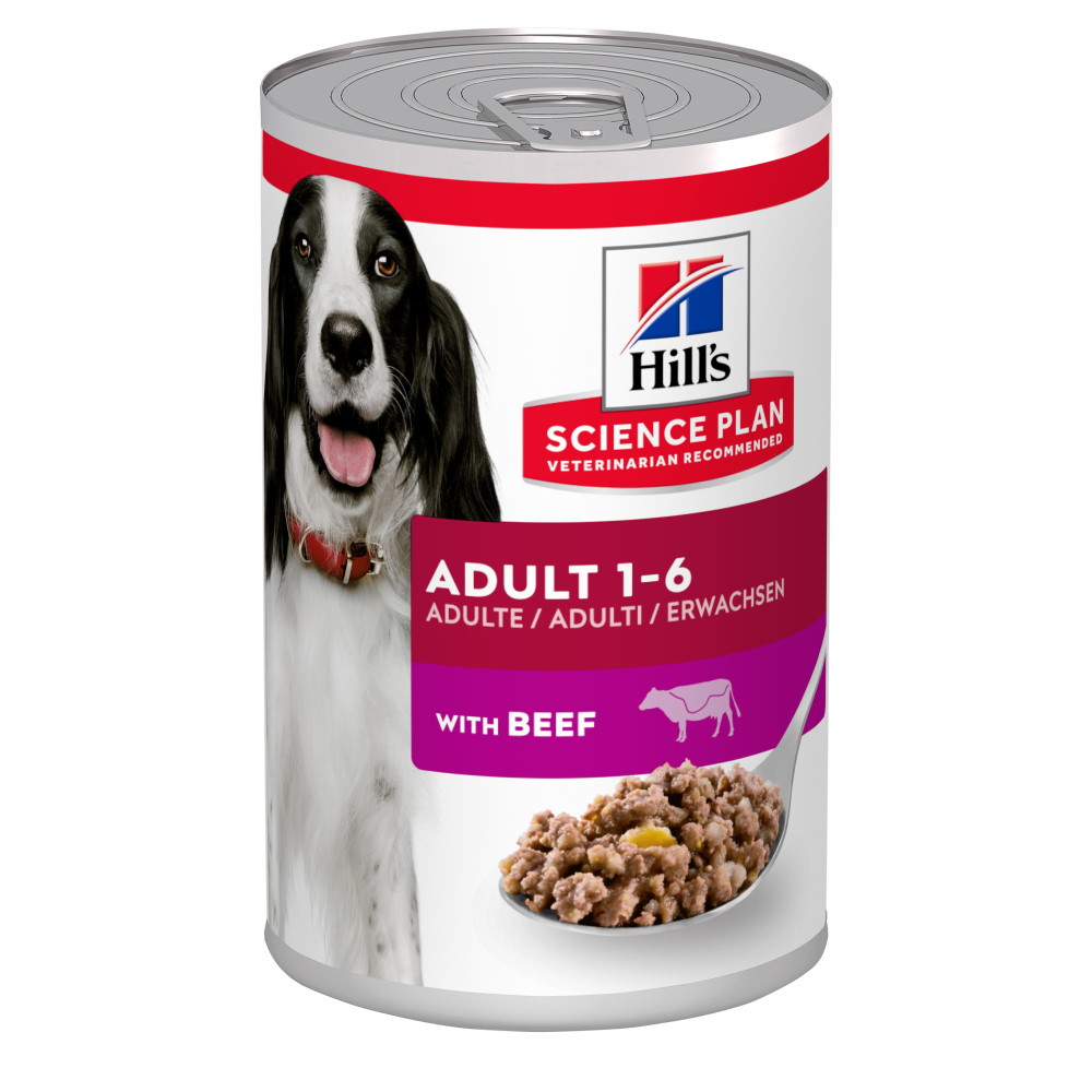 SP CANINE ADULT BEEF 370 g (CONSERVA)