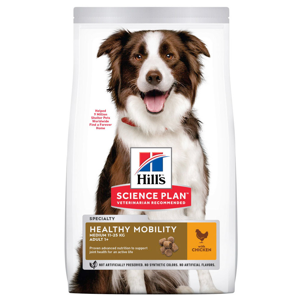 SP CANINE ADULT HEALTHY MOBILITY MED 14 kg