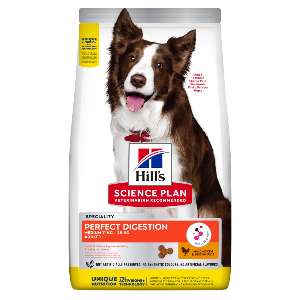 SP CANINE ADULT PERFECT DIGESTION MED 14 kg