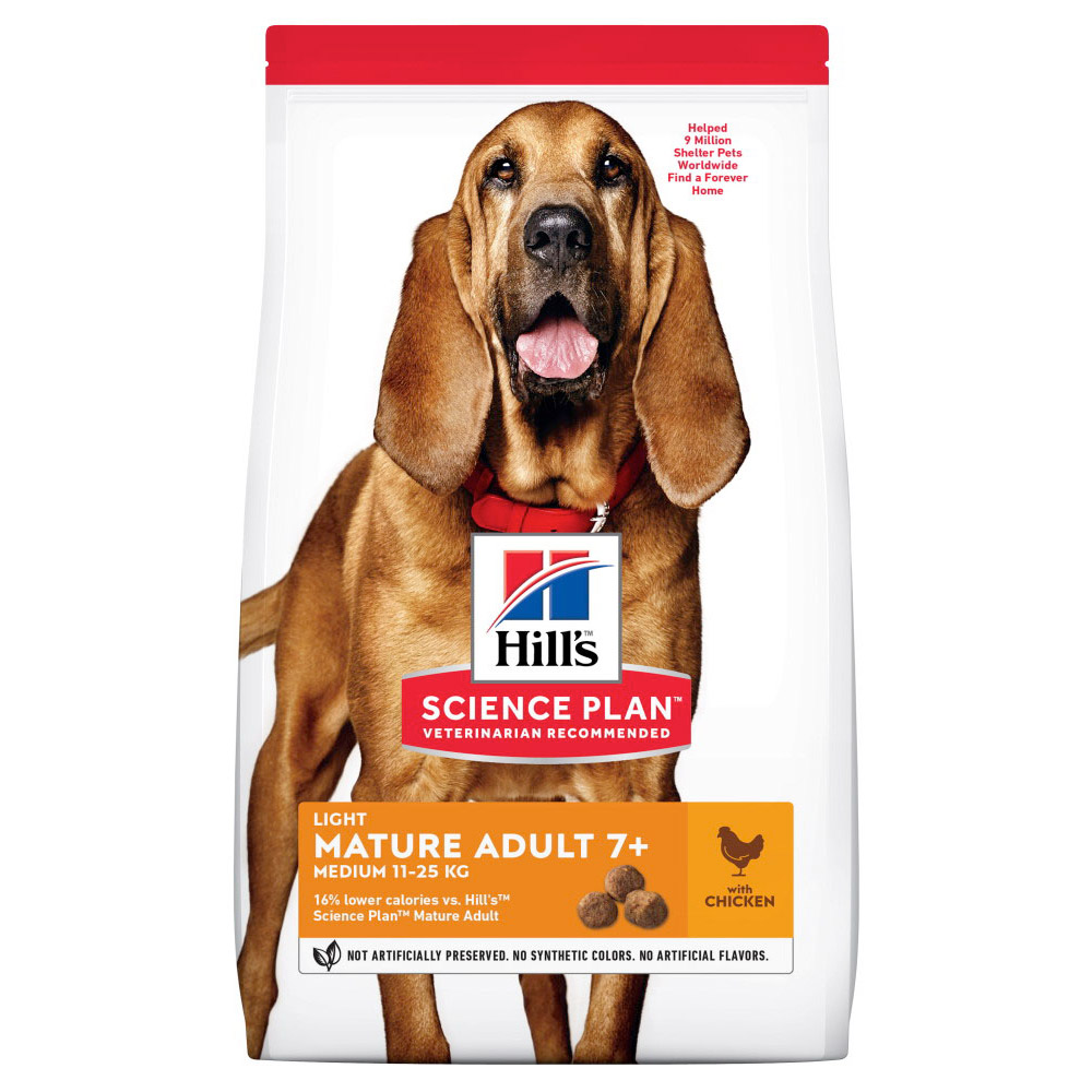 SP CANINE MATURE LIGHT MED CHK 14 kg
