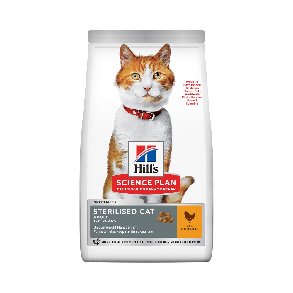 Sp Feline Adult Sterilised Chk 3 kg