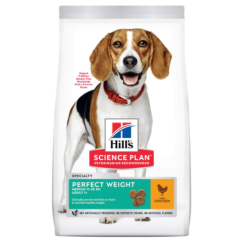 Sp Canine Adult Perfect Weight Med Chk 2 kg
