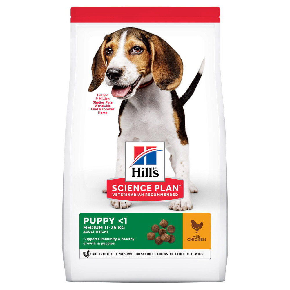 Sp Canine Puppy Med Chk 800 g