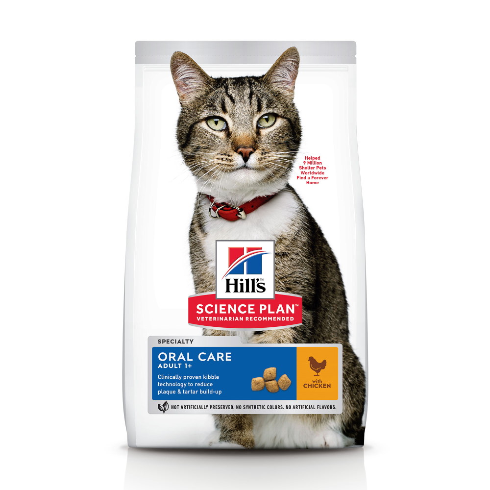 SP FELINE ADULT ORAL CARE CHK 1.5 kg