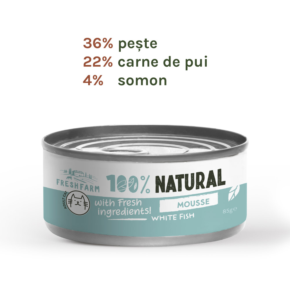 Fresh Farm Mousse pate with white fish 85 g