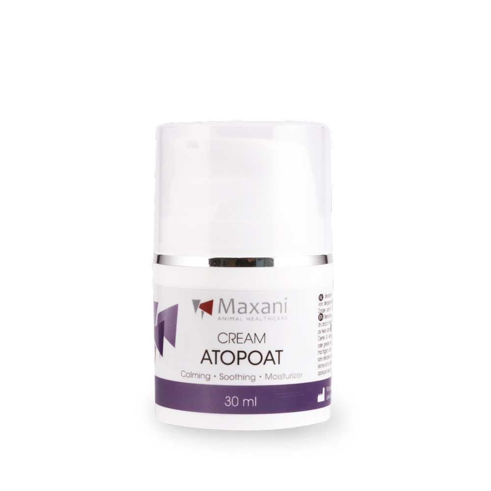 Maxani AtopOat cremă pentru piele sensibilă, câini și pisici, 30 ml