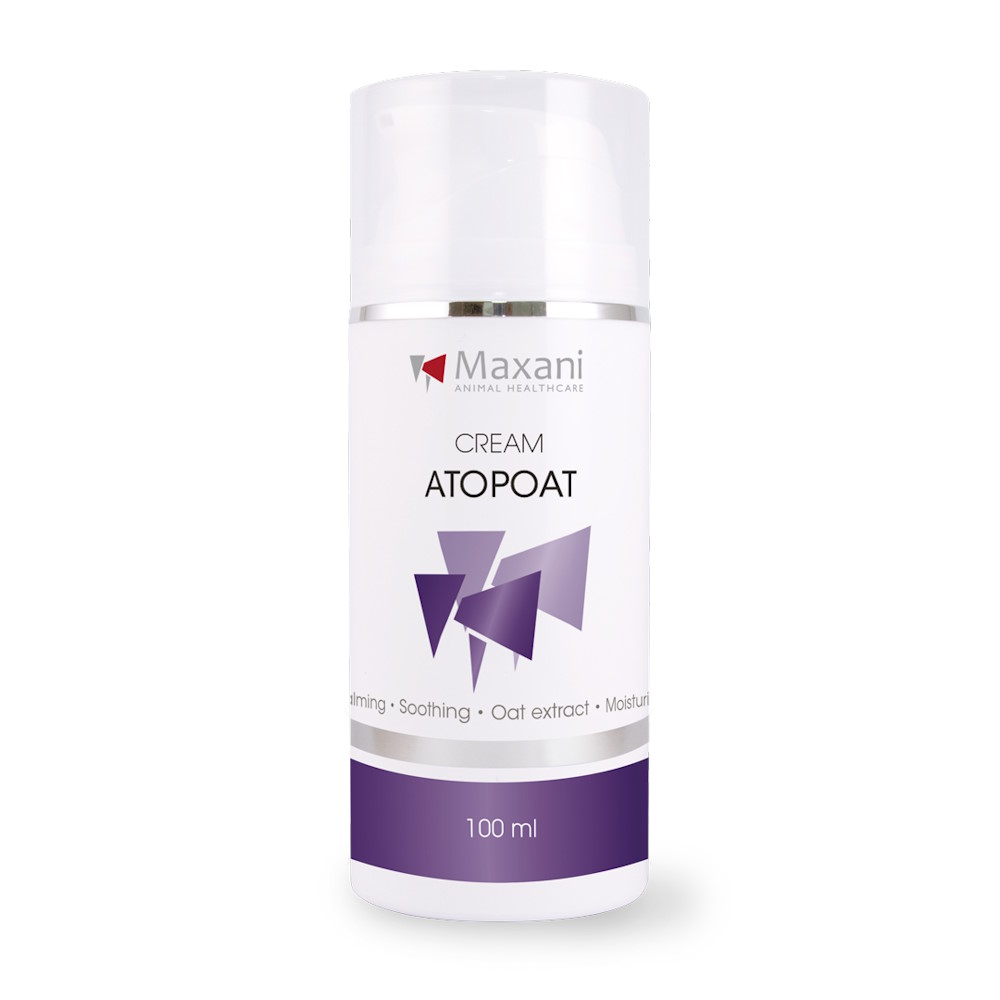Maxani AtopOat cremă pentru piele sensibilă, câini și pisici, 100 ml