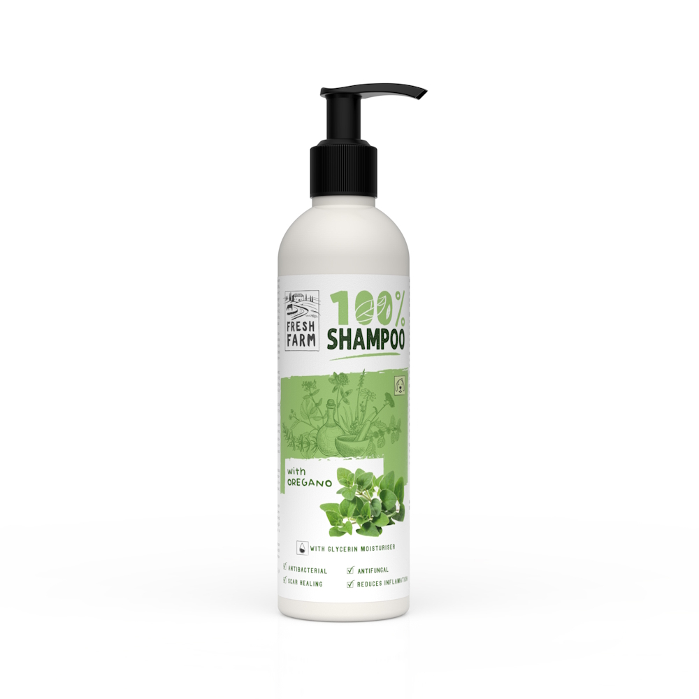 Șampon Fresh Farm cu oregano pentru câini, 250 ml