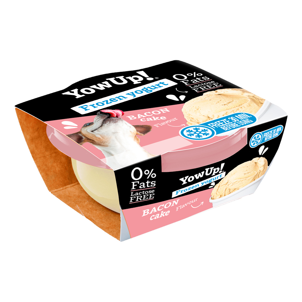 Iaurt înghețat pentru câini YowUp, bacon și prăjitură, 110 g