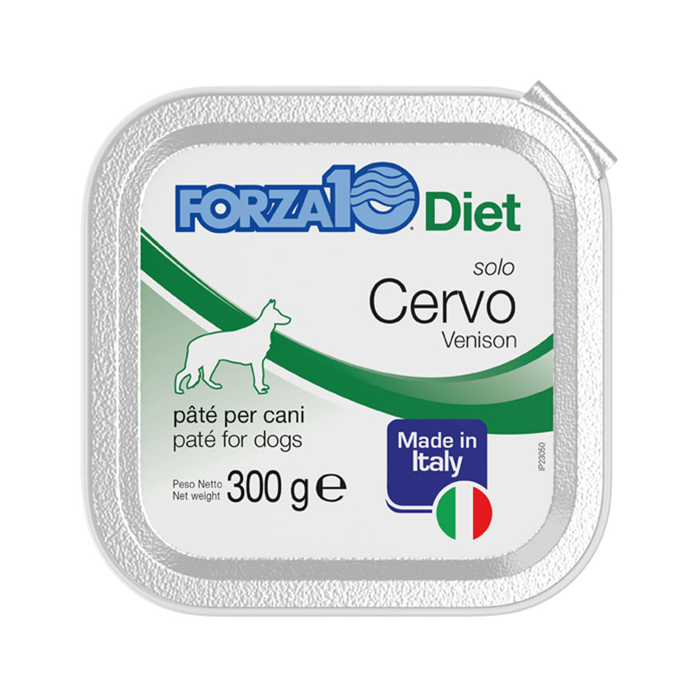Hrană umedă pentru câini Forza10 Solo Diet, vânat, 300 g