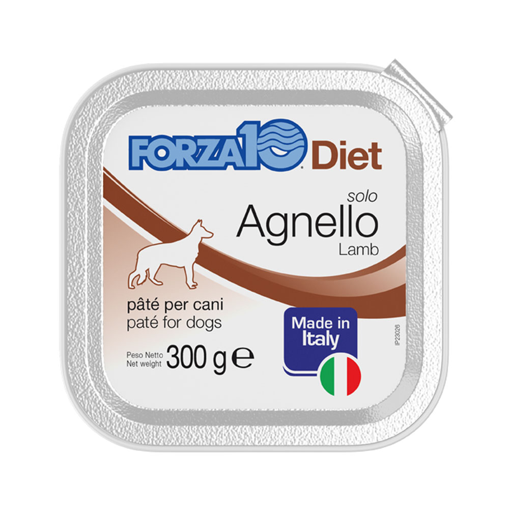 Hrană umedă pentru câini Forza10 Solo Diet, miel, 300 g