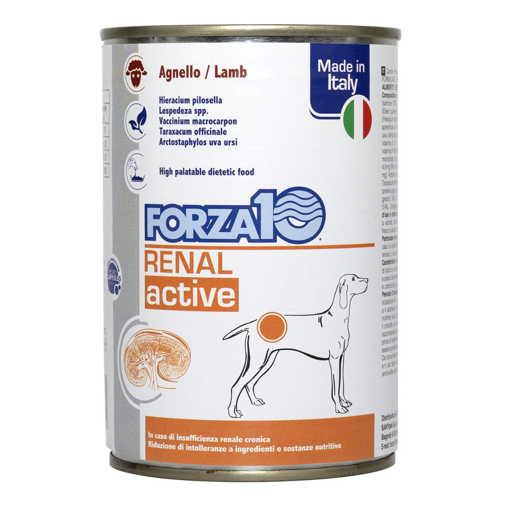 Hrană umedă pentru câini Forza10 Intestinal Colon Actiwet, miel, 390 g