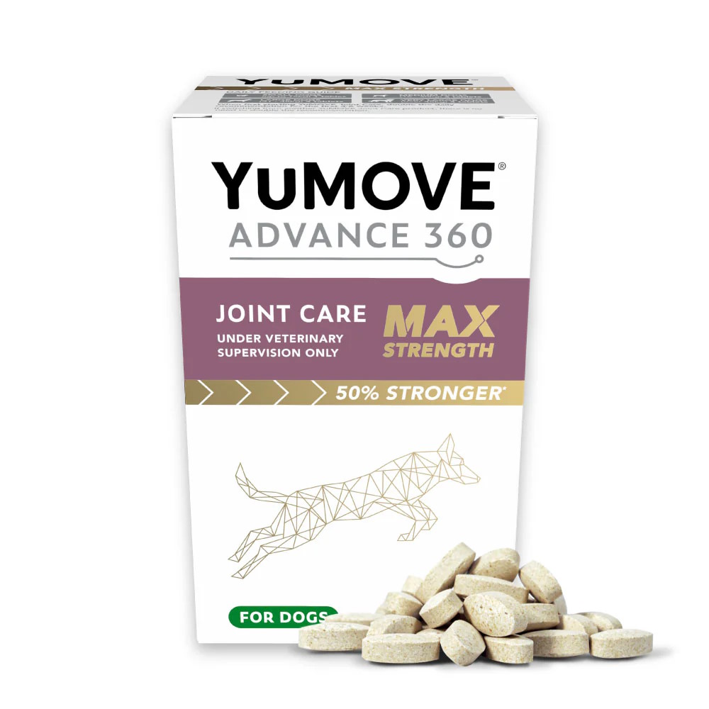 YuMOVE Advanced 360 supliment pentru articulații, câini, 120 tablete