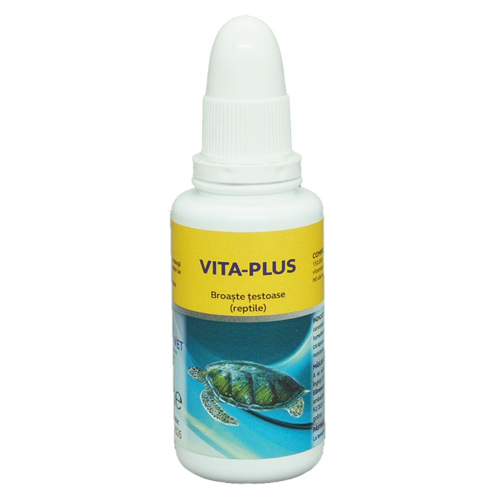 Vita-Plus vitamine pentru broaște țestoase, 30 ml
