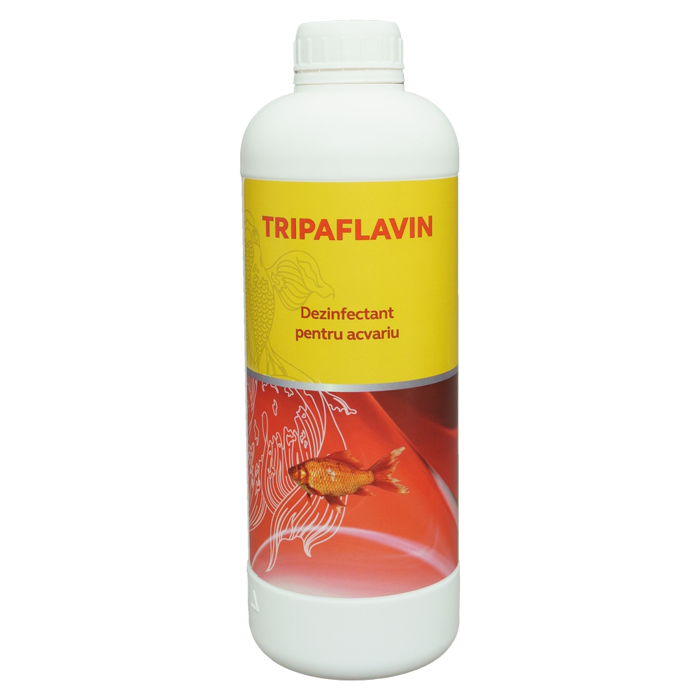 Tripaflavin dezinfectant pentru apa din acvariu, 1 L