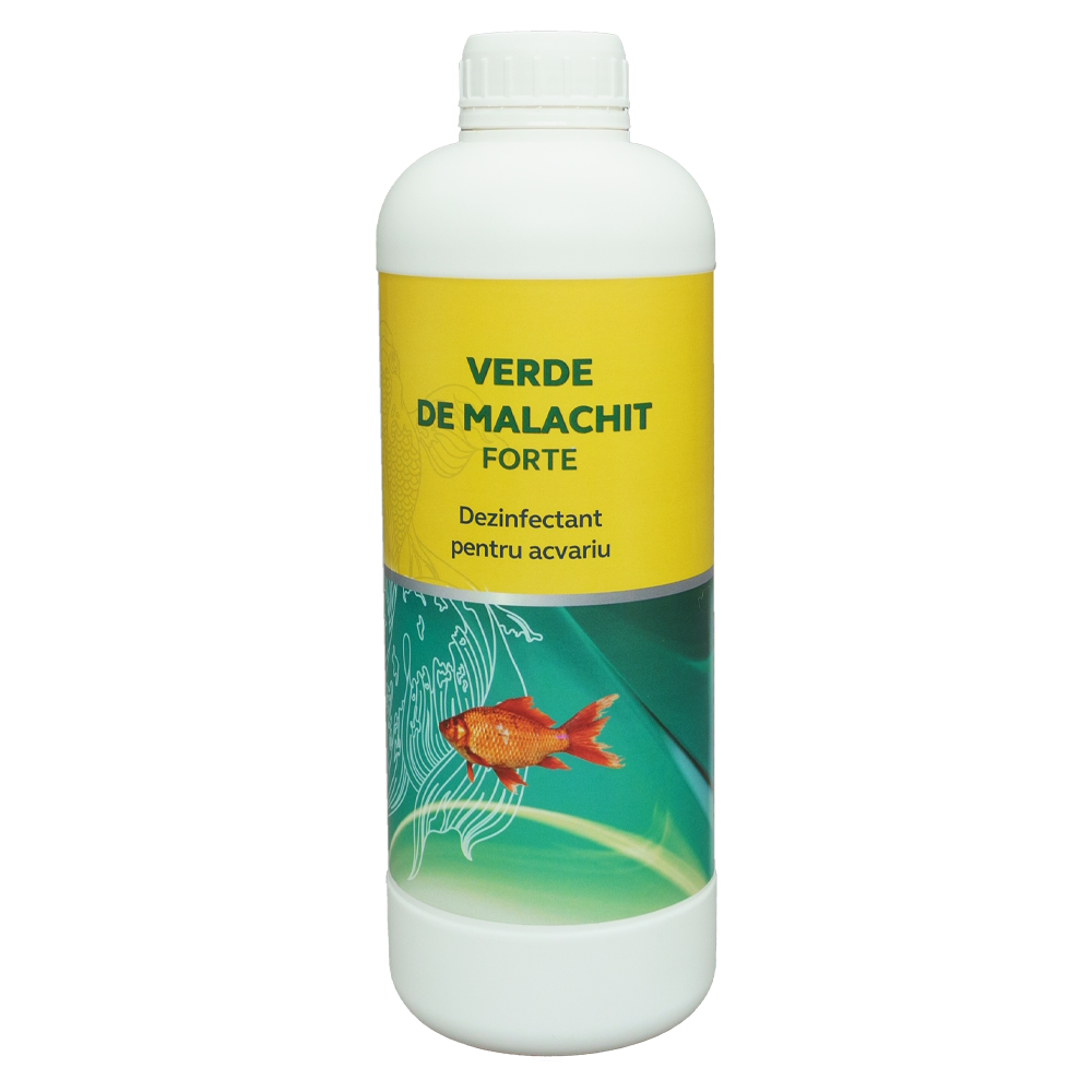 Verde de malachit Forte, tratament pentru apa din acvariu, 1 L