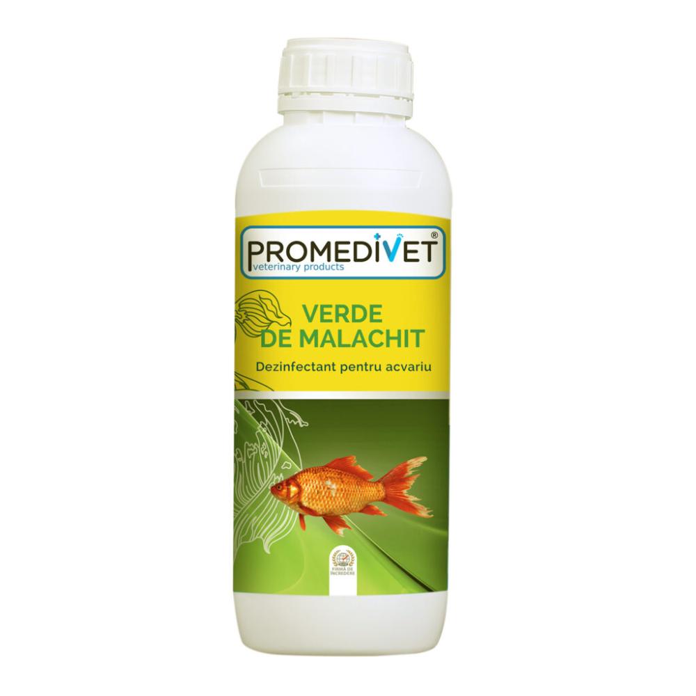 Verde de malachit, tratament pentru apa din acvariu, 1 L